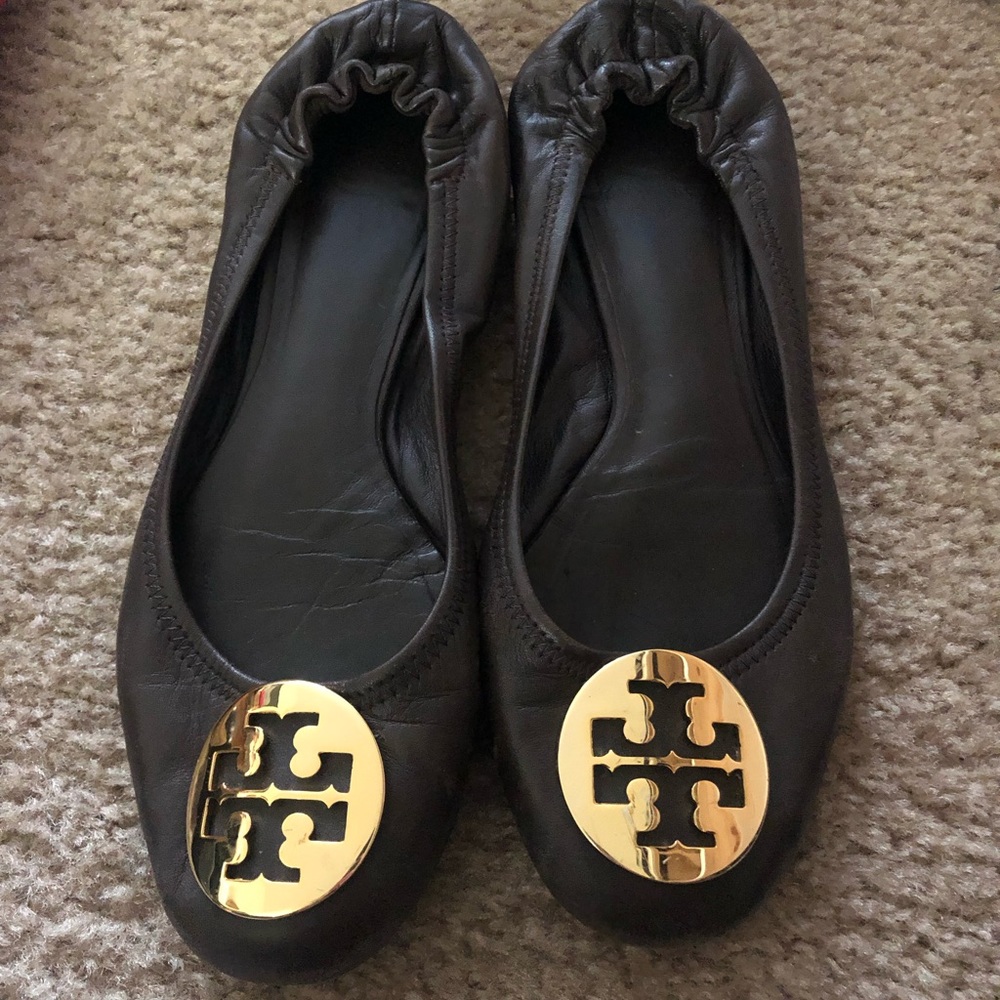 Tory Burch brown flats